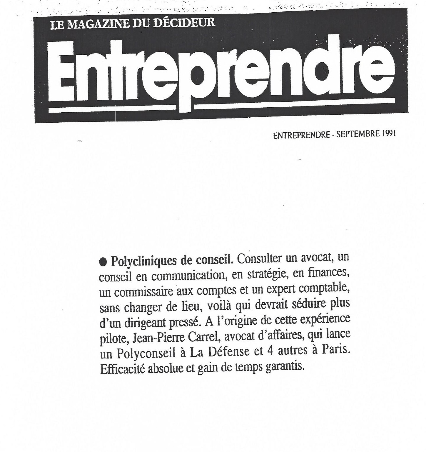 Entreprendre